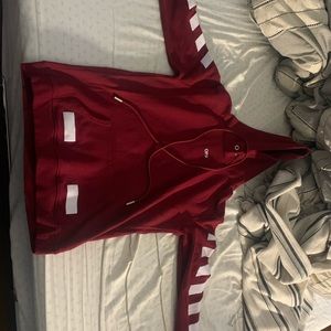 Off white red wine hoodie